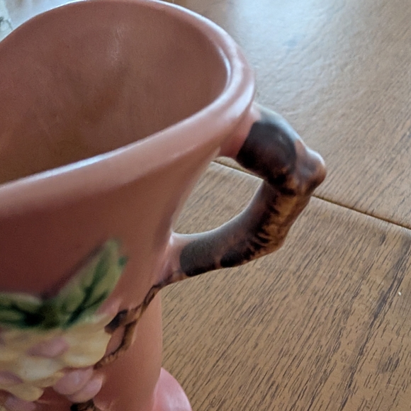 Roseville Pink Apple Blossom Vase - Picture 7 of 7